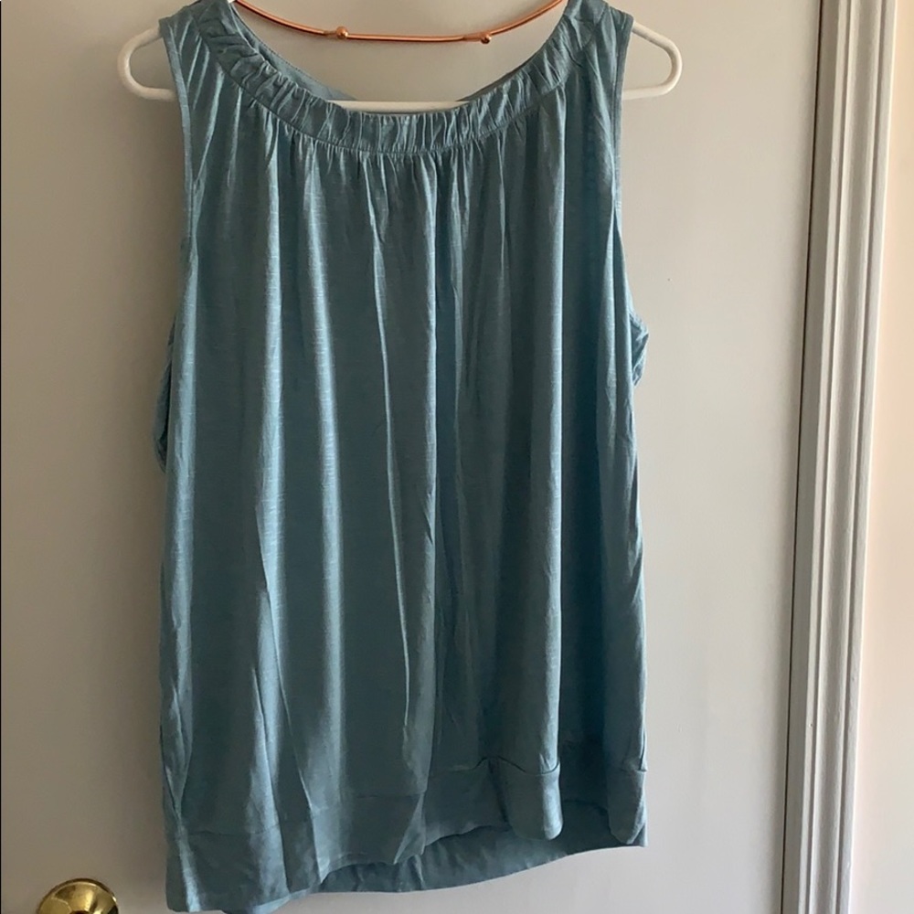 NWOT Blue Loft Tank